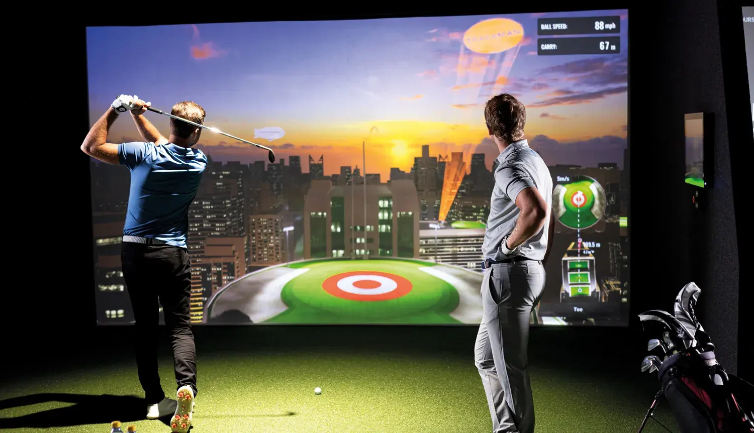 Virtual games bij Tennisfun